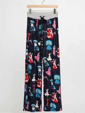 SHESHOW Christmas Dancer Print Lounge Pajama Pants NWT Size Small
